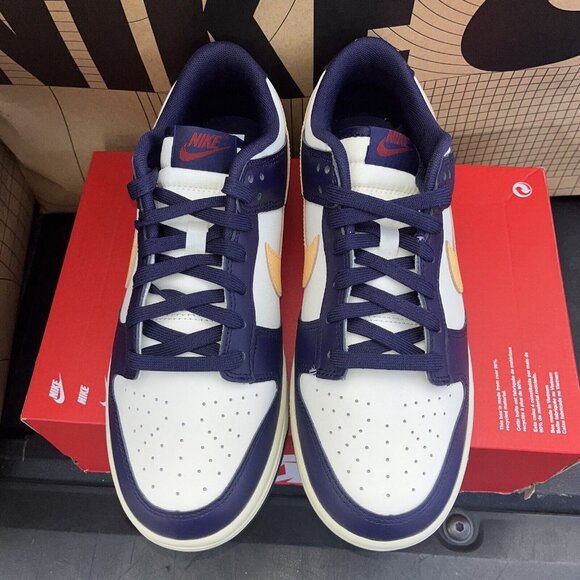 NEW Nike Dunk Low ‘From Nike To You’ Purple Yellow FV8106-181 Men's Sizes - Picture 3 of 6